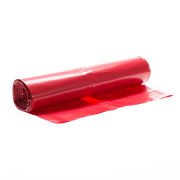 Afvalzak HDPE 58x100 cm T23 rood (25 rol à 20 st.)