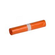 Afvalzak HDPE 58x100 cm T23 oranje (25 rol à 20 st.)
