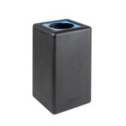 VB 192465 Circulaire afvalbak Brickbin waste 65L zwart/blauw