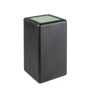 VB192489 Circulaire afvalbak Brickbin deksel 65L zwart/groen