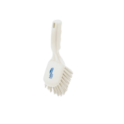 Hillbrush werkborstel hard korte greep 25 cm wit