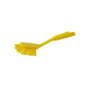Hillbrush afwasborstel medium 27 cm geel
