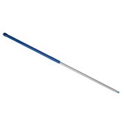 Hillbrush steel alu gekleurde grip 150 cm blauw