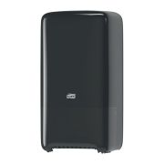 Tork Twin Mid-size Toiletpapier Dispenser zwart kunststof T6
