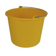 Bouwemmer geel 12L