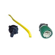 Unger slangenset 6 mm, 100 m, incl adapterset