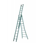 Dirks gecoate aluminium reformladder 3x10