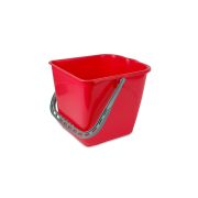 Emmer tbv mopwagen rood  25 L