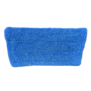 PURE microvezel vlakmop blauw velcro 28 cm