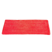 PURE microvezel vlakmop rood velcro 45 cm