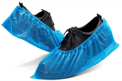Overschoen / schoenovertrek 16 x 41 cm blauw, 2000st.