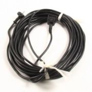 Nucable zwart 15 m 2-aderig 1.0 mm