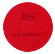 Vloerpad 3M 16" rood