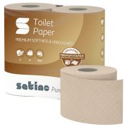 067131 Satino PureSoft Toiletpapier 400Vel, MT1, 2lg, 40 rol