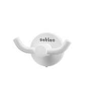332180 Satino by Wepa kledinghaak metaal wit