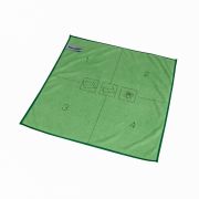 Microvezeldoek vouwinstructie 40x40 cm groen