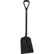 Vikan Hygiëne Schop D-grip standaard blad zwart