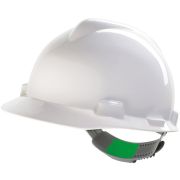 MSA V-Gard veiligheidshelm wit met Push-Key binnenwerk