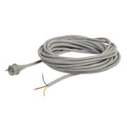 Aansluitkabel 3x1,5 mm grijs 15 m