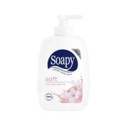 Soapy Vloeibare Zeep Soft + pompje (12x200 ml)