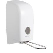 Aquarius handreiniger dispenser wit 1L met beugel
