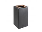 VB192458 Circulaire afvalbak Brickbin waste 65L zwart/oranje