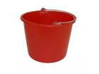 Bouwemmer rood 12 L
