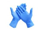 Handschoen Nitril Cat 3 ongepoederd blauw 100 st. L