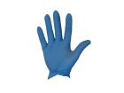 Handschoen Soft Nitril ongepoederd blauw 100 st. M