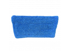 PURE microvezel vlakmop blauw velcro 28 cm