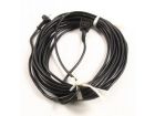 Nucable zwart 15 m 2-aderig 1.0 mm