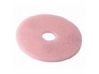 Vloerpad 3M Scotch-Brite Gom-en Polijstpad 17" roze (5 st.)