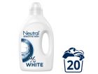 NEUTRAL Vloeibaar Wasmiddel Wit 20 scoops (6 x 1 L)