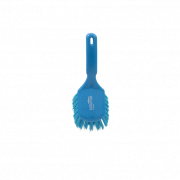 Hillbrush Werkborstel soft korte greep 25 cm blauw