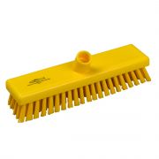 Hillbrush luiwagen hard pes 30 cm geel