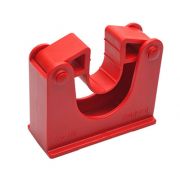 Hillbrush steelklem 30-40 mm rood