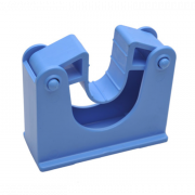 Hillbrush steelklem 30-40 mm blauw