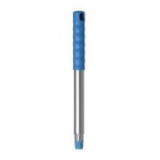 Hillbrush steel alu gekleurde grip 34 cm blauw