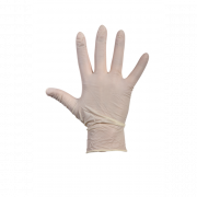 Handschoenen Latex gepoederd wit 100 st. L