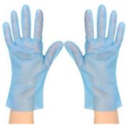Handschoen TPE ongepoederd blauw 200 st. XL