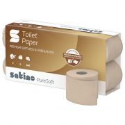 066550 Satino PureSoft Toiletpapier 400Vel, MT1, 2lg, 48 rol