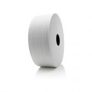 306531 BlackSatino toiletpapier wit jumborol, 2lg (6 rol)