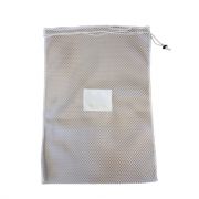 Wasnet - 100% polyester - 50x70 - wit ingeregen 3 mm koord