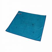 Microvezeldoek vouwinstructie 40x40 cm blauw