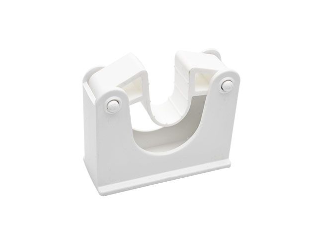 Hillbrush steelklem 30-40 mm wit