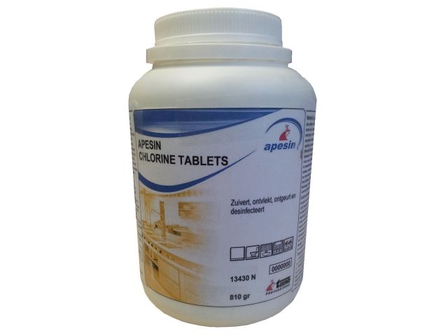 Tana APESIN Chlorine Tablets (13430N) pot 810 gr