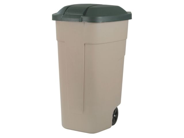 Rubbermaid verrijdbare afvalbak 110L