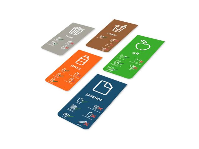 BinBin Magneetstickers 5 stuks