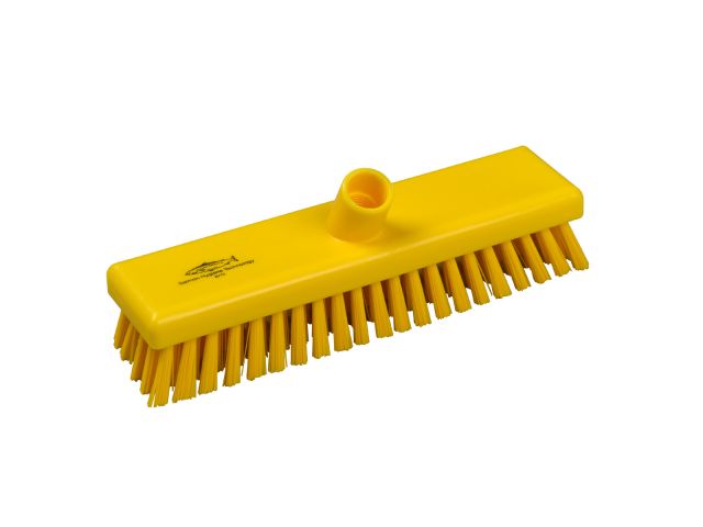 Hillbrush luiwagen hard pes 30 cm geel