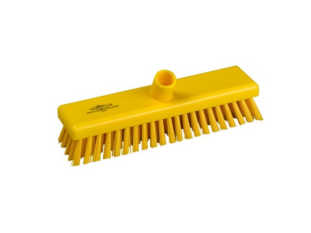 Hillbrush luiwagen extra hard ppn 30 cm geel